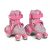 Byox Görkorcsolya Little Beetle dupla soros kerekes, 26-29es lányos PINK
