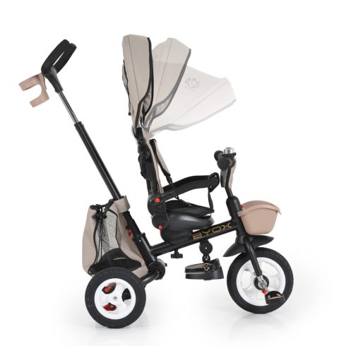 BYOX Flexy lux tricikli szülőkaros bézs