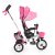 BYOX Flexy lux tricikli szülőkaros pink