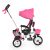 BYOX Flexy lux tricikli szülőkaros pink
