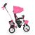 BYOX Flexy lux tricikli szülőkaros pink