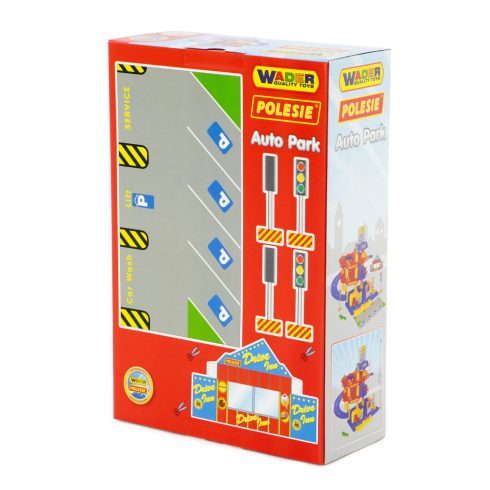Polesie MŰANYAGJÁTÉK parkoló 3 szintes SZÍNES