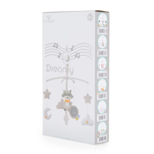 Cangaroo Dreamy zenélő forgó játék kiságyra bézs