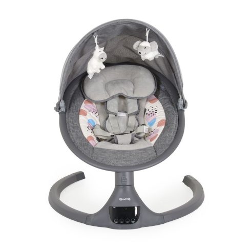 Iswing elektromos hinta, 9 kg, 5seb., szúnyoghálóval S.SZÜRKE