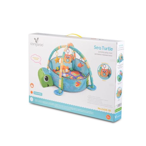 Sea turtle játszószőnyeg + 30 labda teknősös