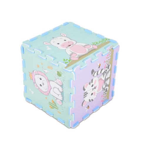 HABTAPI 9 db-os puzzle pasztel ÁLLATOS