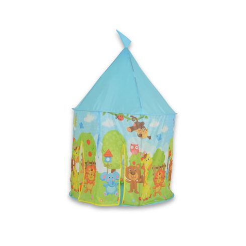 SÁTOR jurta alakú 25 kék labdával