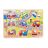 TOOKY Toy fapuzzle járművek  -10dbos