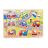 TOOKY Toy fapuzzle járművek  -10dbos