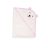   BALOO kapucnis törölköző/pamut maci füles fehér kifogó 70x90cm, szegés PINK 