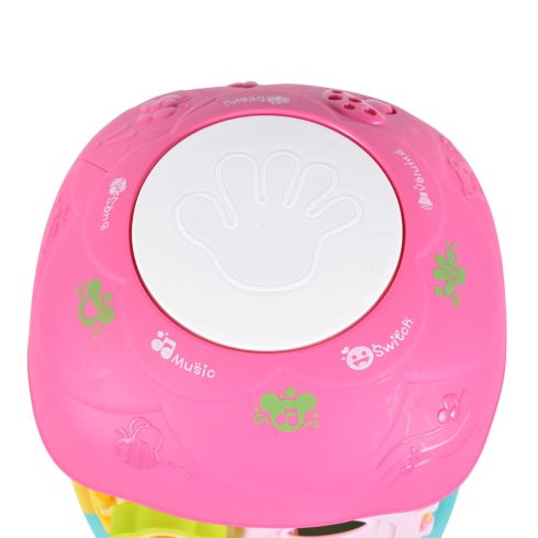 Műanyagjáték GOMBAHÁZ formaberakó PINK