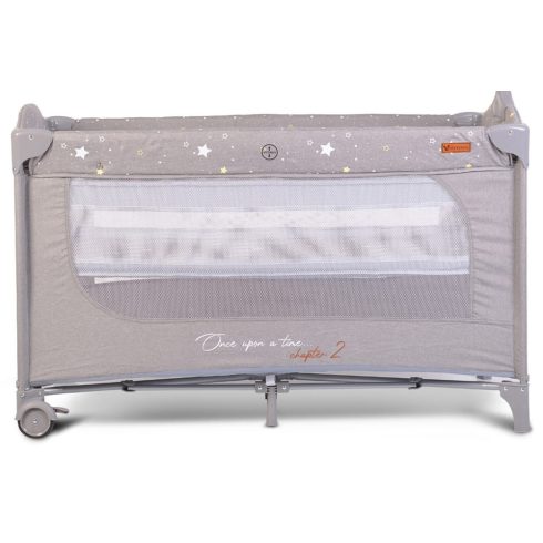 Cangaroo Once upon2 2 szint utazóágy zenélő forgó játékkal szürke