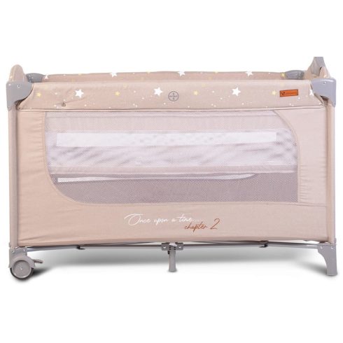 Cangaroo Once upon2 2 szint utazóágy zenélő forgó játékkal bézs