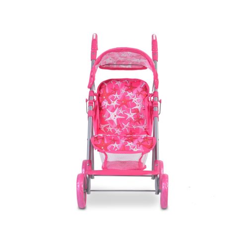 Moni Toys Stars játék babakocsi lapra csukhatós