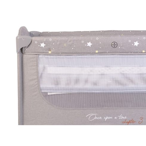 Cangaroo Once upon3 2 szintes utazóágy zenélő játékkal, pelenkázós szürke