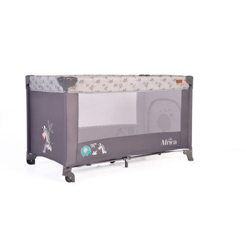 Cangaroo Africa 1 szintes utazóágy 14 kg-ig szürke