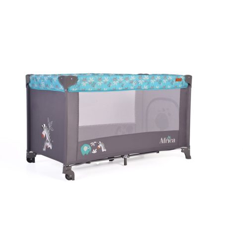 Cangaroo Africa 1 szintes utazóágy 14 kg türkíz