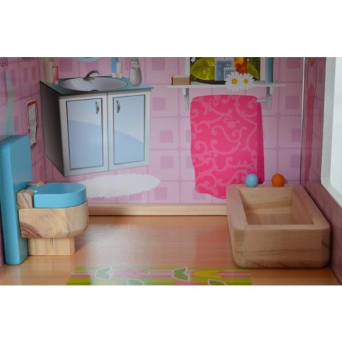 Moni Toys Mila babaház 70cmx62x31cm