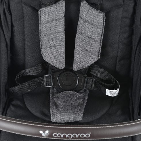 Cangaroo Easy fold babakocsi könnyen csukódó fekete