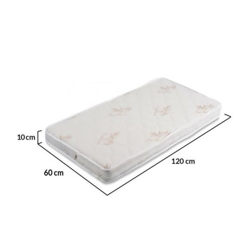 MAJESTY matrac 120x60cm bambusz FEHÉR