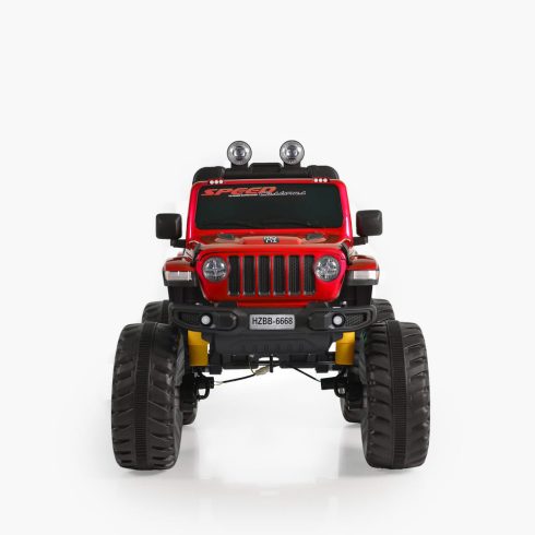 MONI BO fuego jeep 3 seb., 4 motoros 30 kg piros metál