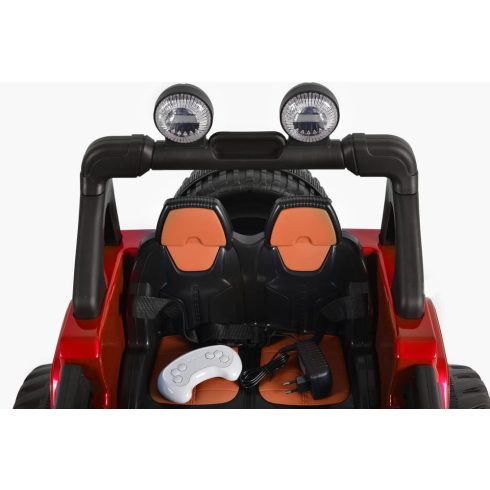 MONI BO fuego jeep 3 seb., 4 motoros 30 kg piros metál