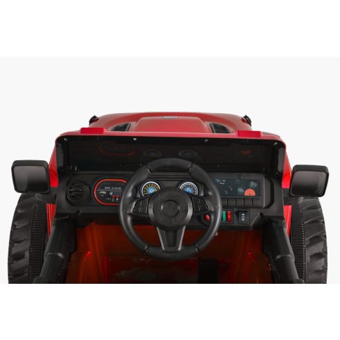 MONI BO fuego jeep 3 seb., 4 motoros 30 kg piros metál
