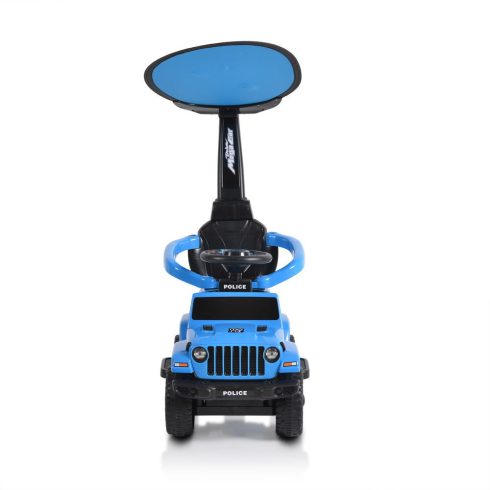 MONI Bébitaxi POLICE napfénytetővel KÉK