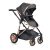 MONI Midas átalakítható sport/mózes babakocsi + táska, +fekvőbetét FEKETE