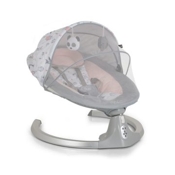   MONI Ari elektromos hinta 360 fok forgatható, 2 játékkal pink