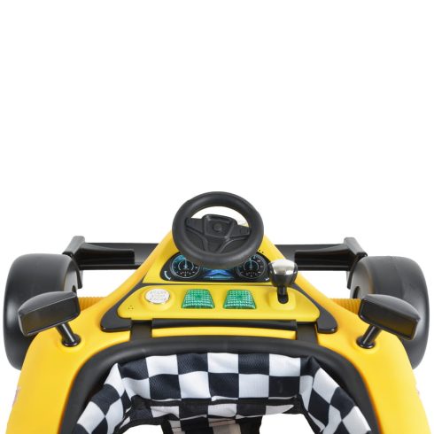 Cangaroo Daytona bébikomp 2in1 rezgő, autós sárga