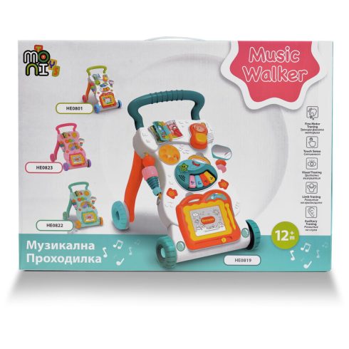 Moni Toys Dreams járássegítő műanyag 2in1 kék