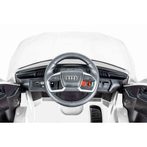 BO Audi Sportback elektromos autó 108cm FEHÉR