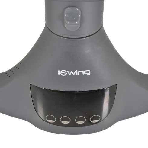 Iswing elektromos hinta, 9 kg, 5seb., szúnyoghálóval GRAFIT