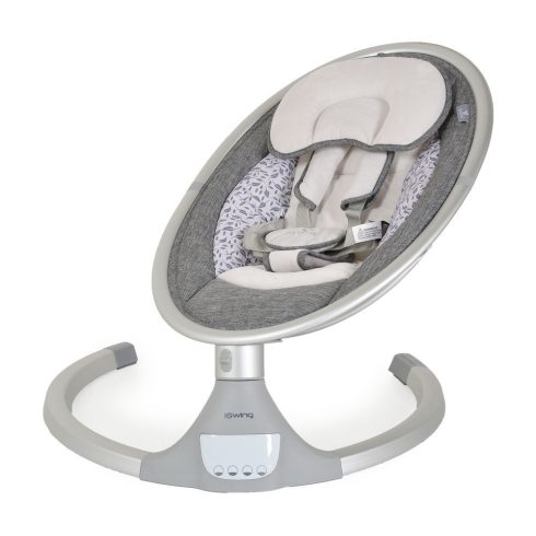 Iswing elektromos hinta, 9 kg, 5seb., szúnyoghálóval EZÜST