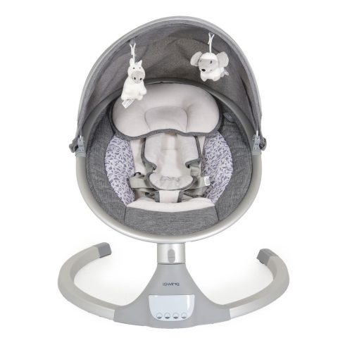 Iswing elektromos hinta, 9 kg, 5seb., szúnyoghálóval EZÜST