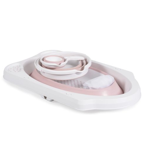 Cangaroo Hawaii összecsukható kád+ vödör pink