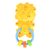 MŰANYAGJÁTÉK csörgő oroszlános SÁRGA