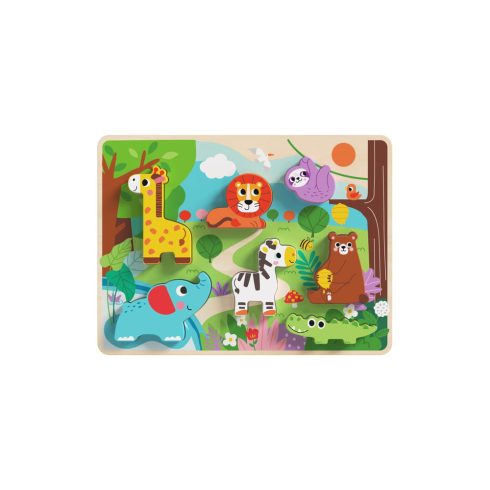 TOOKY fapuzzle vadállatos 8 dbos