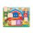 Tooky Toy Reteszes Montessori fa tábla TK044