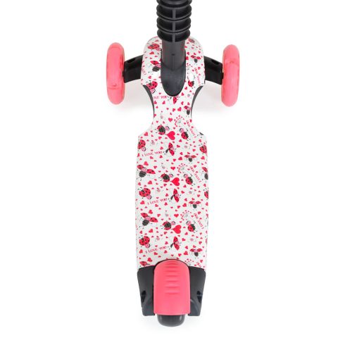 MONI Lollipop roller üléssel katicás piros