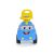 Moni Toys Keep zenélős bébitaxi kék