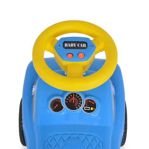 Moni Toys Keep zenélős bébitaxi kék