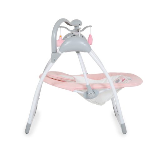 JESSICA elektromos hinta klasszikus, előre, hátra hintáztató PINK