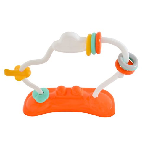 MONI Magic fun baba ugráló pasztel játékkal narancs