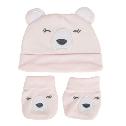 REY sapka és kiscipők PINK