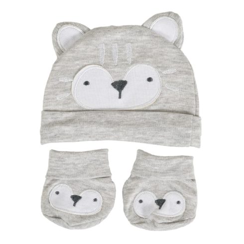 REY sapka és kiscipők SZÜRKE