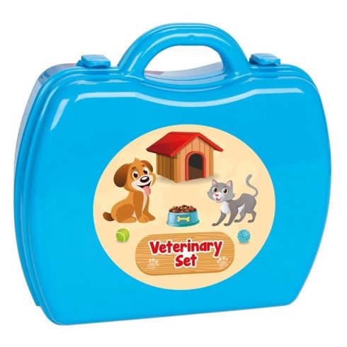 Pilsan állatorvos bőrönd szett műanyag KÉK
