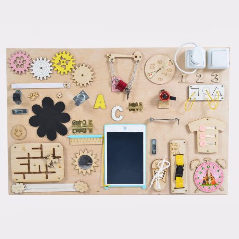 Moni Toys Montessori matatófal nagy 75x50cm