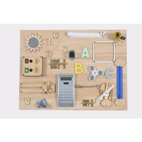 Moni Toys Montessori matatófal sensory 50x37,50cm